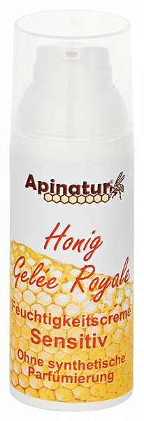 Honig-Gelee Royal Feuchtigkeitscreme "Sensitiv" 50 ml, ohne Parfüm